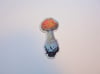 Holographic Amanita Button Sticker