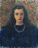 Modern British Unknown Artist 'Portrait of a Woman'