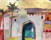 Archway in the Old  City Wall.