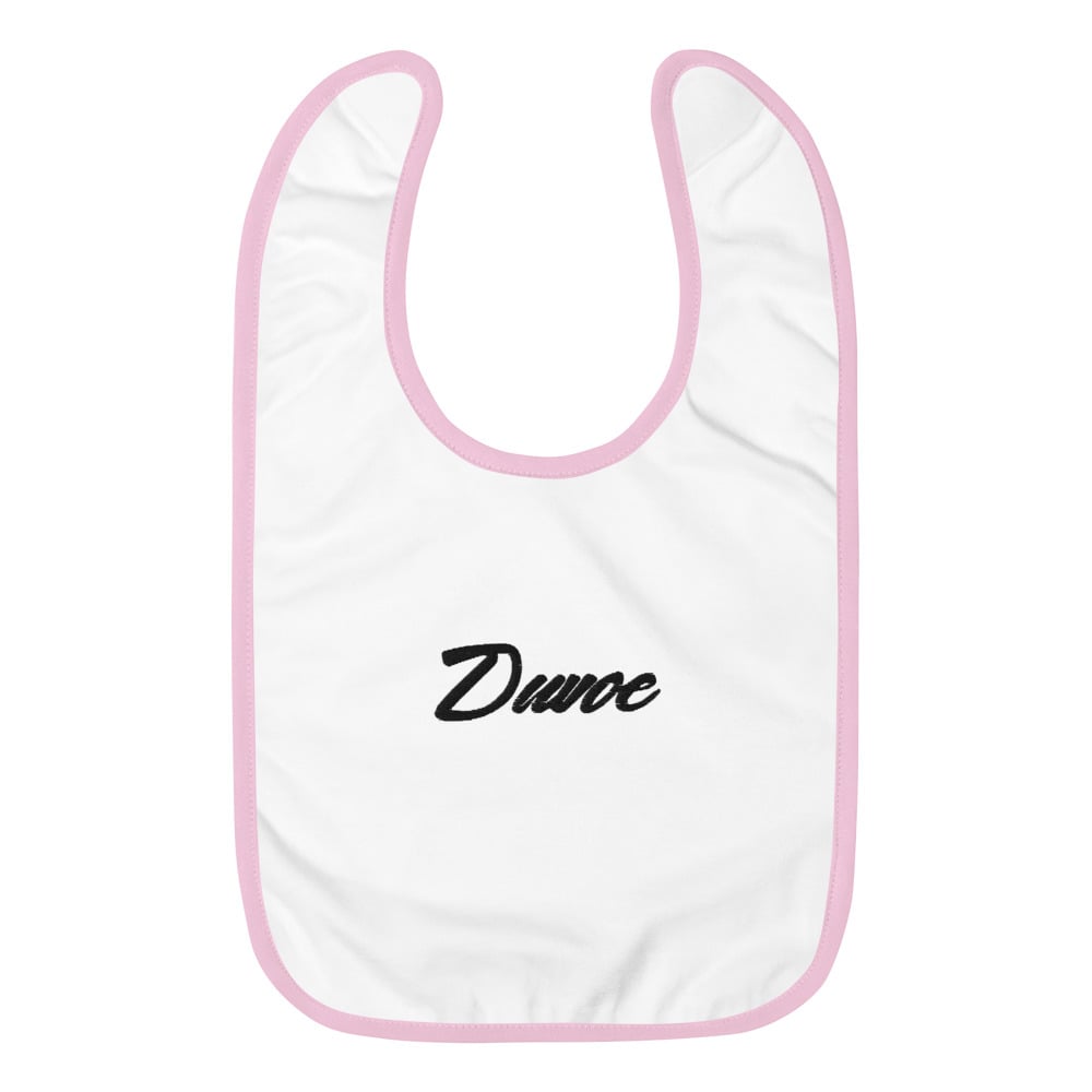 Download Embroidered Baby Bib Duvoeclothing