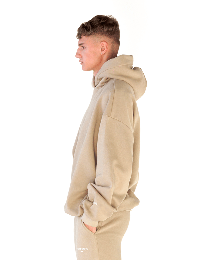 Comfy Hoody Men - Beige