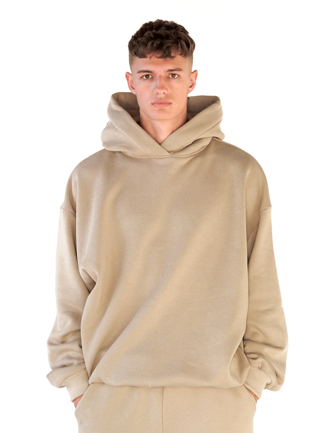 Comfy Hoody Men - Beige