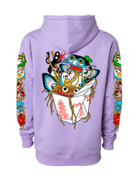 Image 1 of Noodle Party Hoodie - Lavender