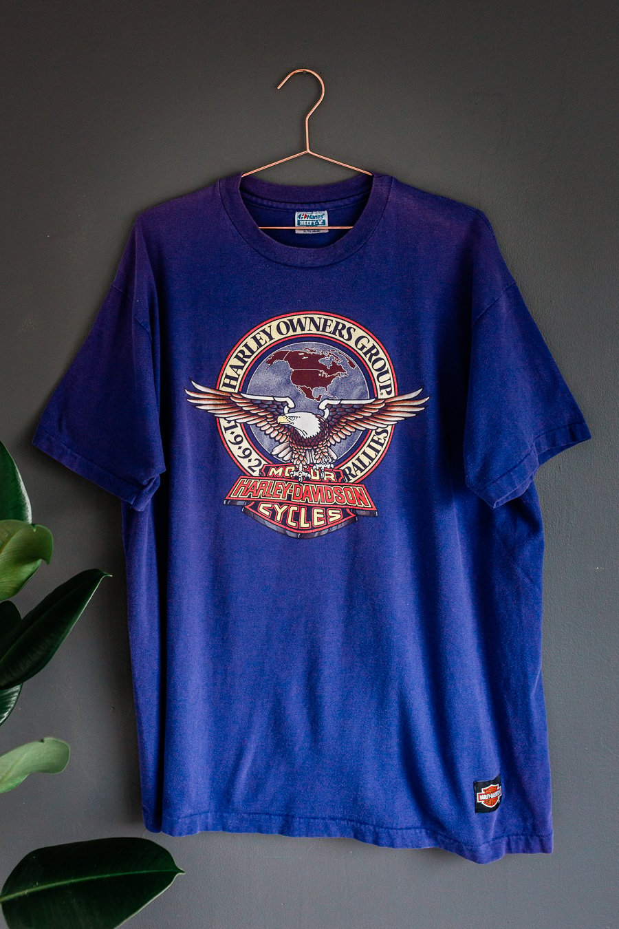 1992 Harley Davidson Owners store Group (H.O.G) Vintage T-shirt