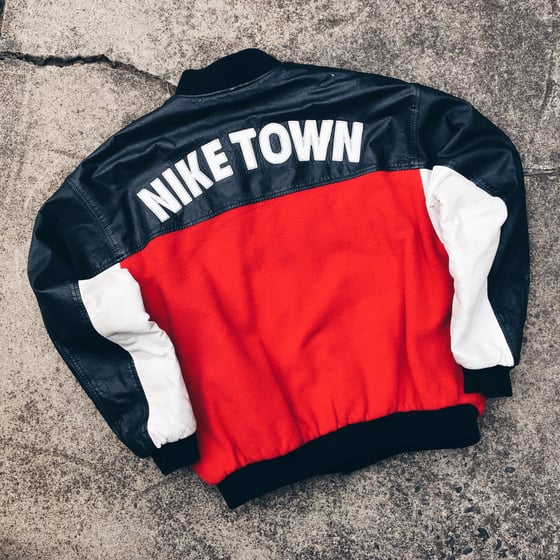 Image of Original Early 90’s NikeTown Varsity Jacket.