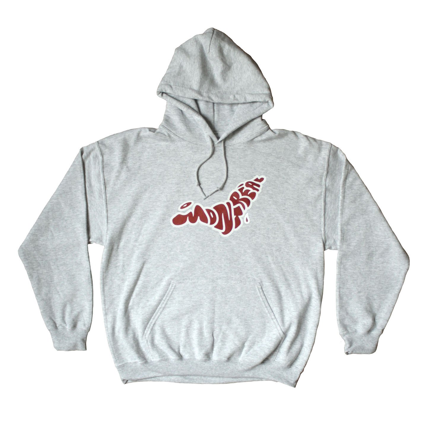 MTL Hoodie - Ash Grey | Island Maps