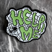 Image 1 of HELP ME! The Fly Glow-in-the-Dark Soft Enamel Pin