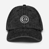 Embroidered Logo Vintage Cotton Twill Cap