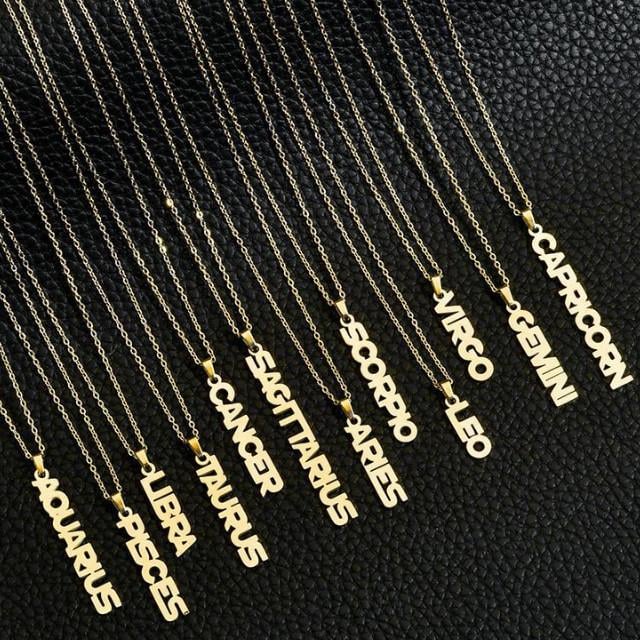 Image of Zodiac Necklaces 