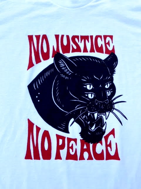 Image of NO JUSTICE NO PEACE