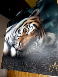 Image 2 of Wild Gaze - Acrylic Painting