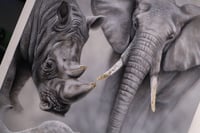Image 2 of Wild Currency - Acrylic Painting 