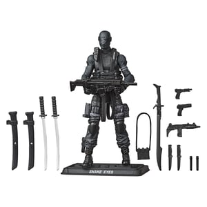 G.I. Joe Retro Collection Snake Eyes 3.75" Action Figure (Walmart Exclusive)