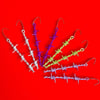 BARBED WIRE LONG DROP EARRINGS  