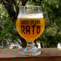 Image 1 of Land of the Rats  “Desert Woman” 16 oz. tulip glass