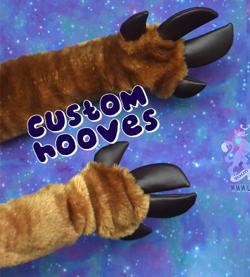 Image of Custom Toony Hoof Hands