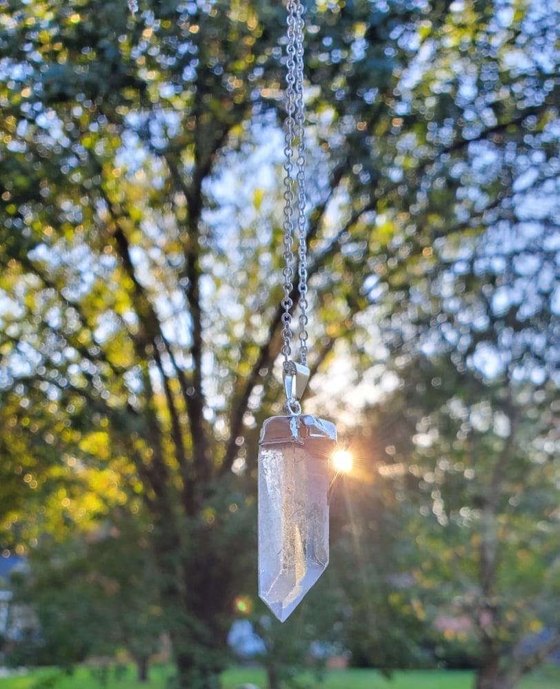 Image of Clear Quartz Necklace