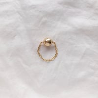 Image 1 of BAGUE CHAINE OR SPHERE