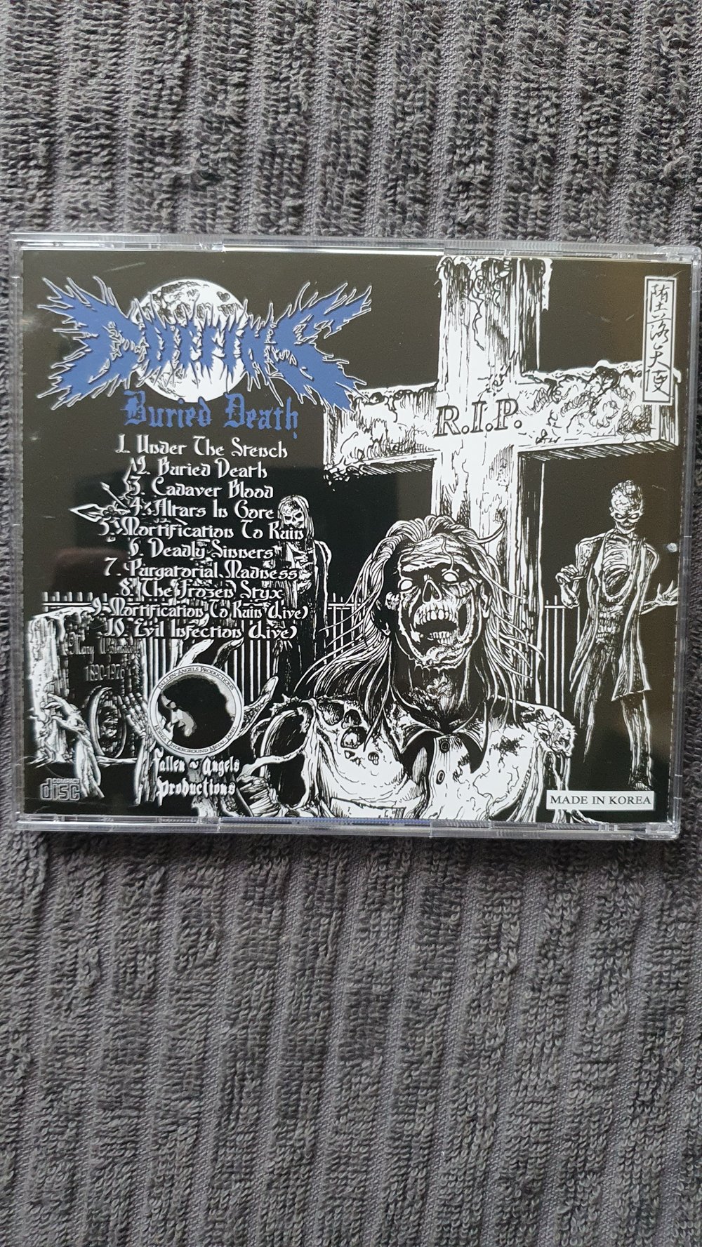 COFFINS - BURIED DEATH CD