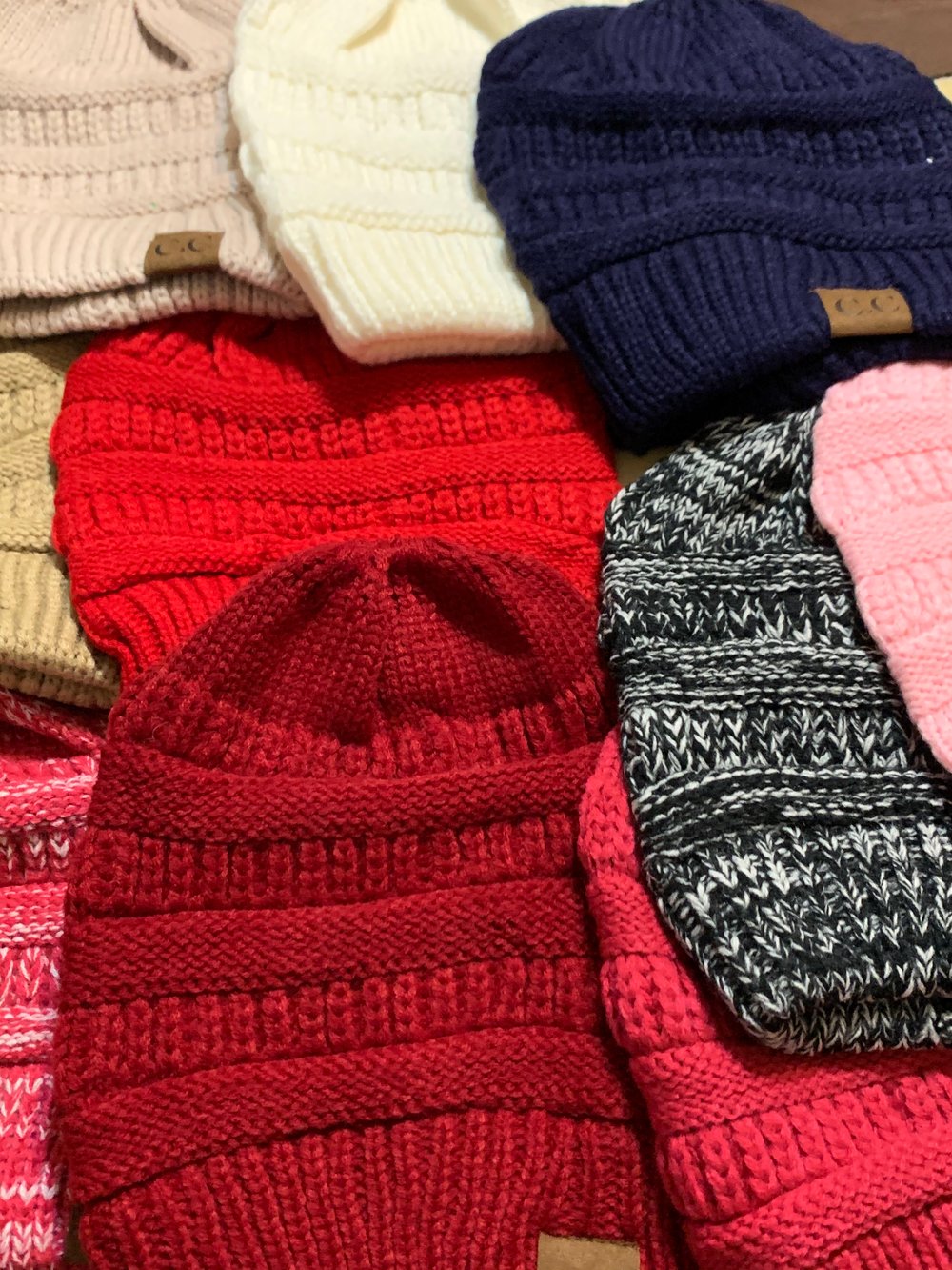 Image of C.C Ponytail Beanies