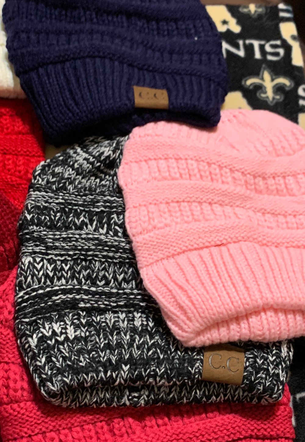 Image of C.C Ponytail Beanies