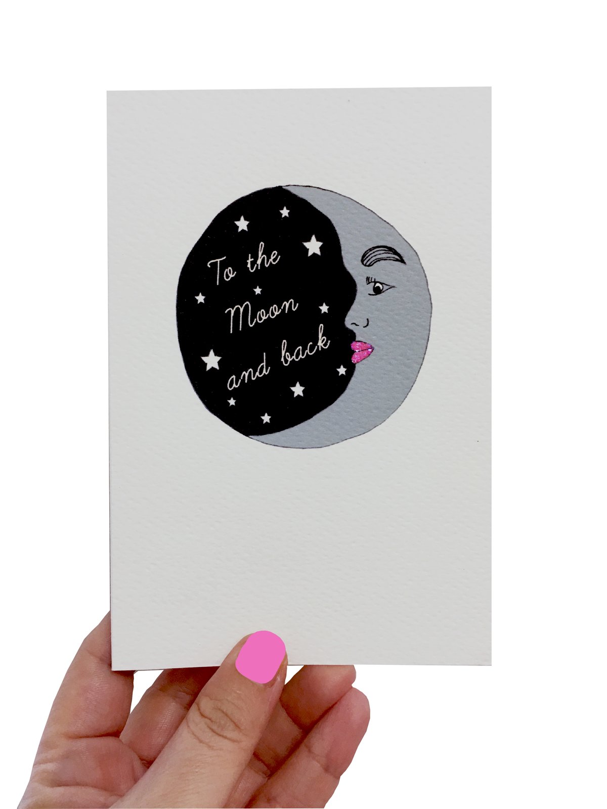 To The Moon and Back Card