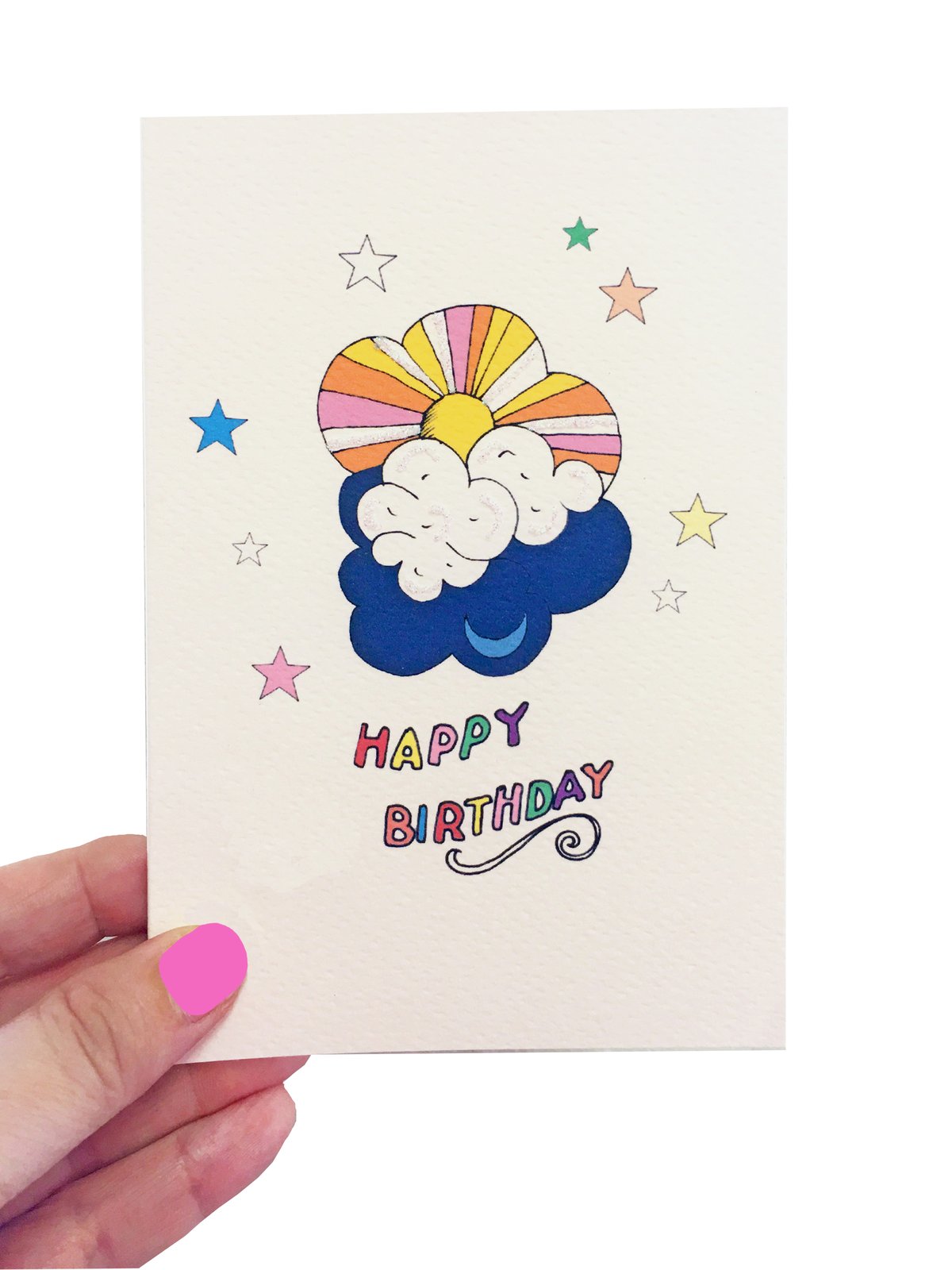 The Sky Stars Card