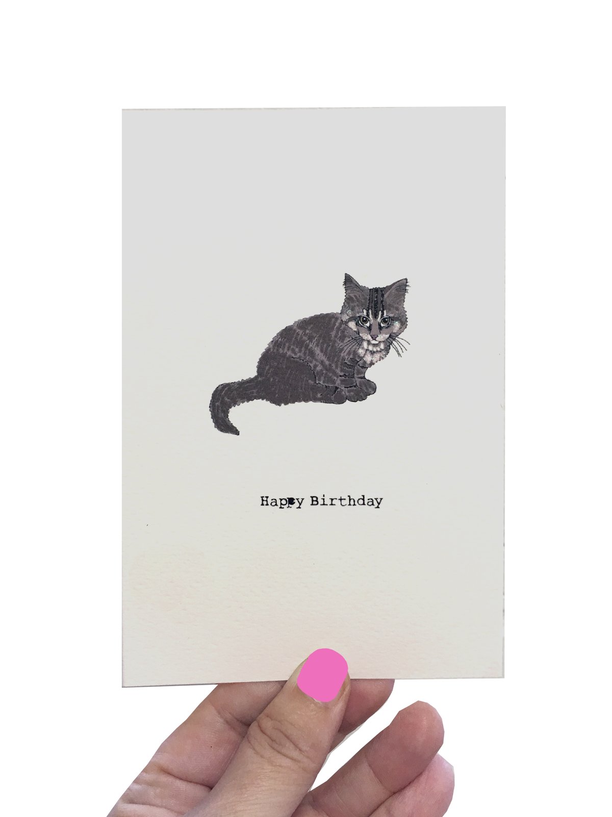 Elvis Cat Birthday Card