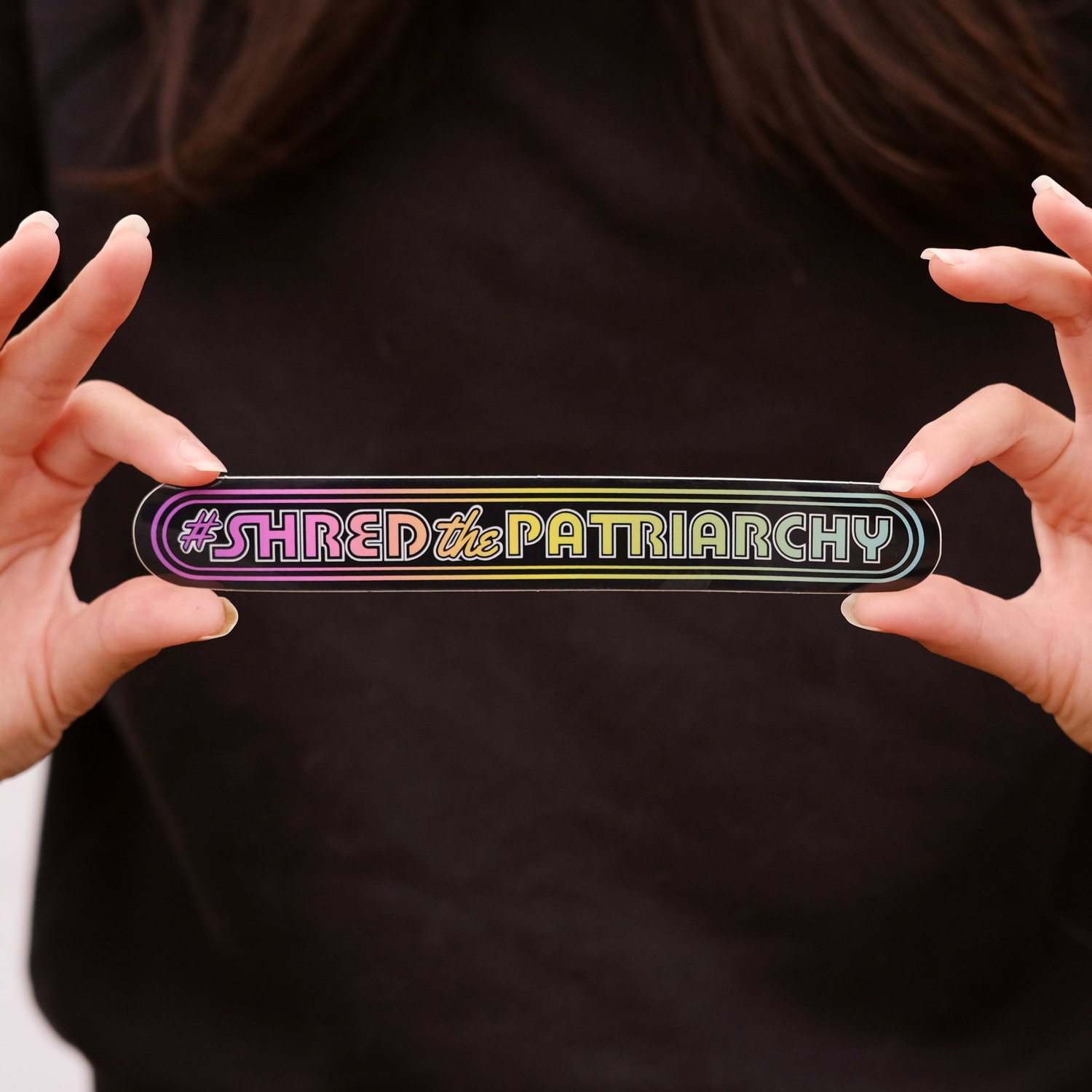 Image of #Shredthepatriarchy Sticker