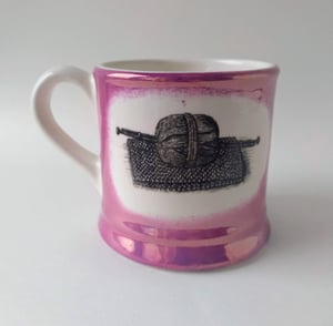 Present for knitting well mug