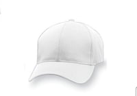 Augusta Sportswear -  Athletic Mesh Cap adjustable back - WHITE