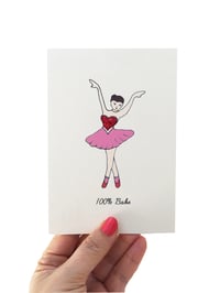 Image 1 of 100% Babe Ballerina Card