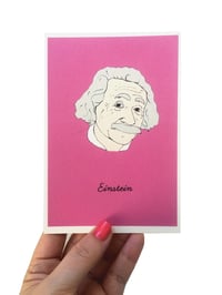 Einstein Iconic Figures Card