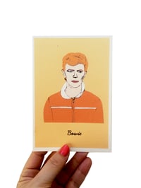 David Bowie Iconic figures Card