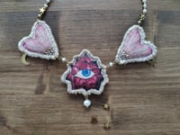 Image 2 of Collana 'Il Fiore e le Falene'