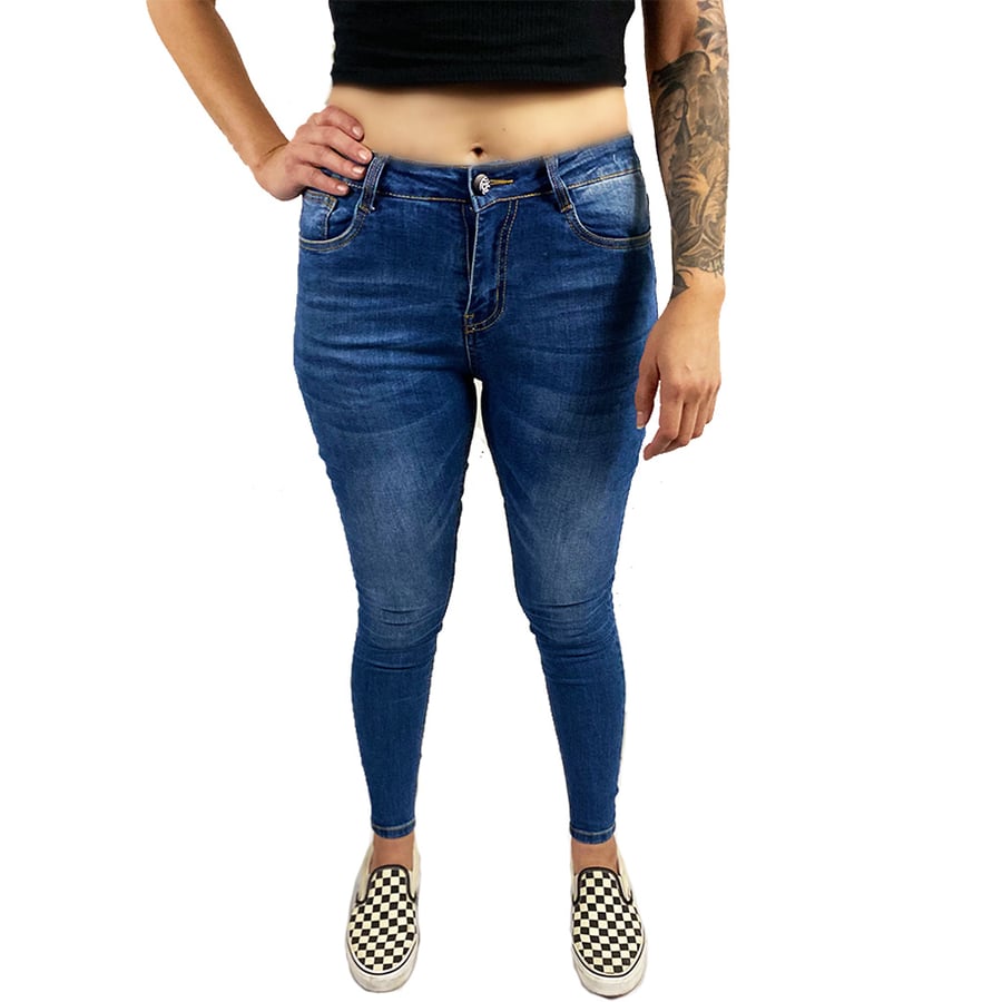Image of Rebel Blue Jeans - For Her