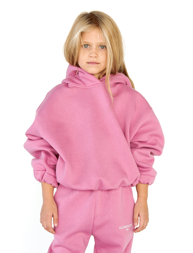 Comfy Hoody Kids - Old Pink