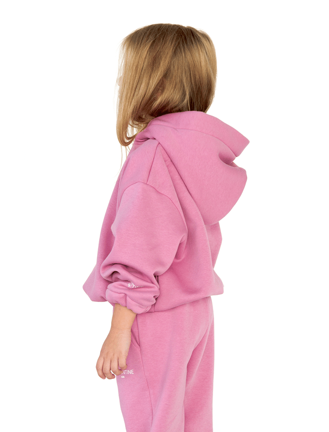 Comfy Hoody Kids - Old Pink