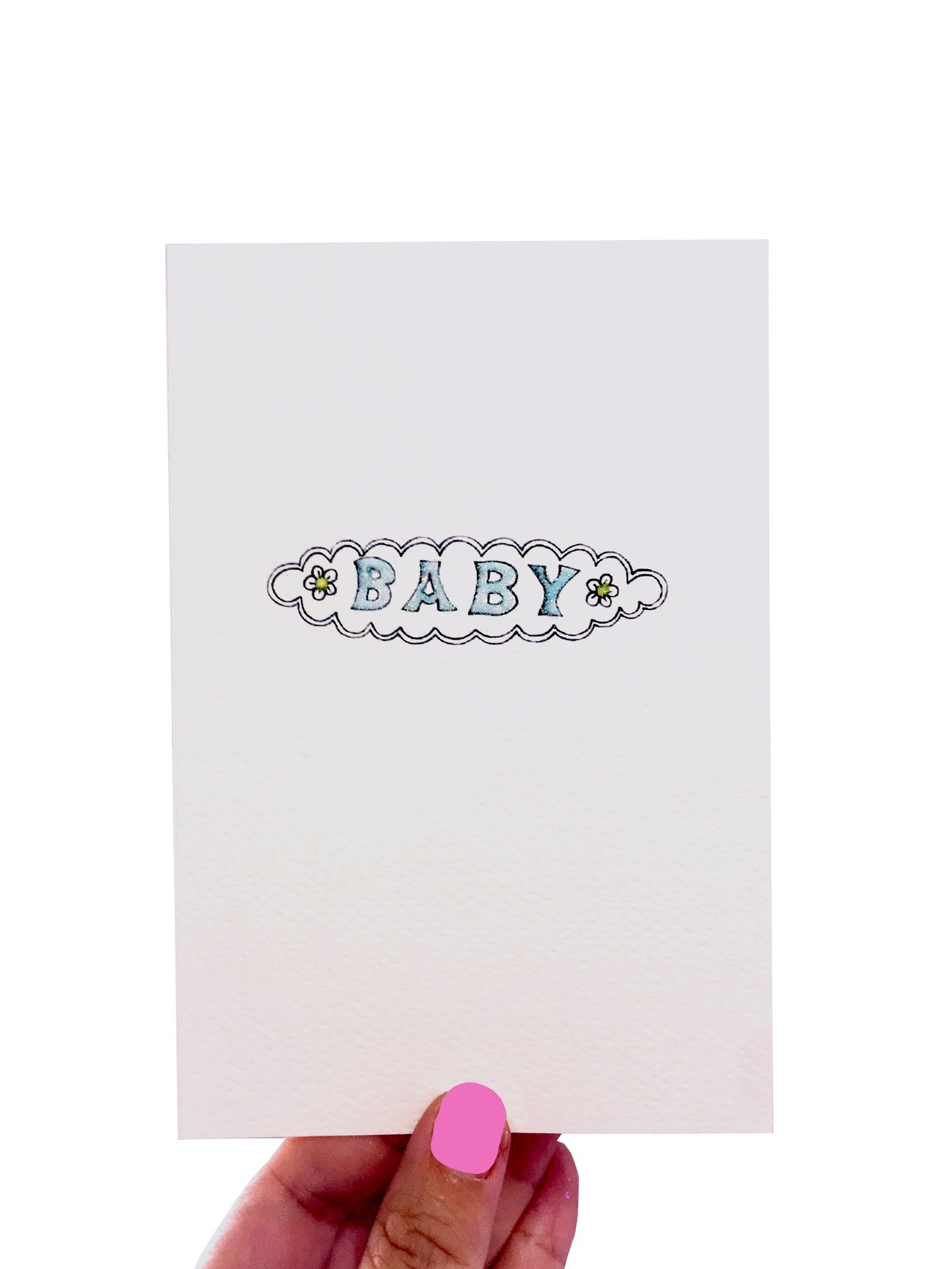 Outline Baby Cards
