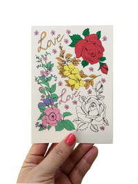 Image 1 of Roses Flash Card