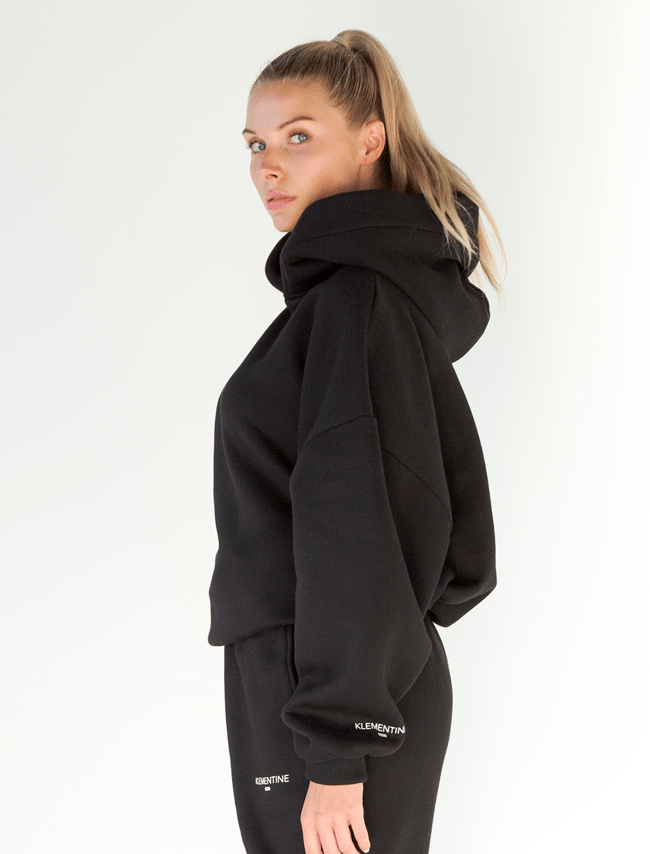 Black comfy hoodie Clearance