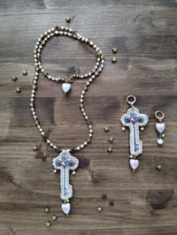 Image 3 of Collana 'Chiave segreta e stelle'