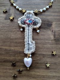 Image 2 of Collana 'Chiave segreta e stelle'