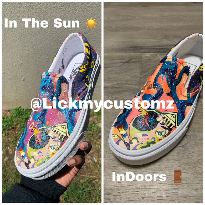 Kanye 2025 custom vans