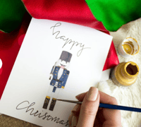 Christmas Nutcracker Cards - pack of 6
