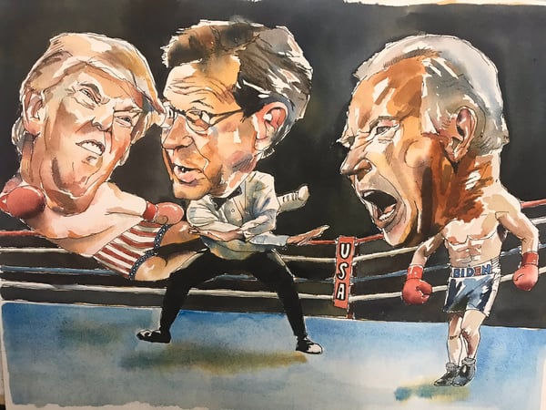 Image of Trump VS Biden 