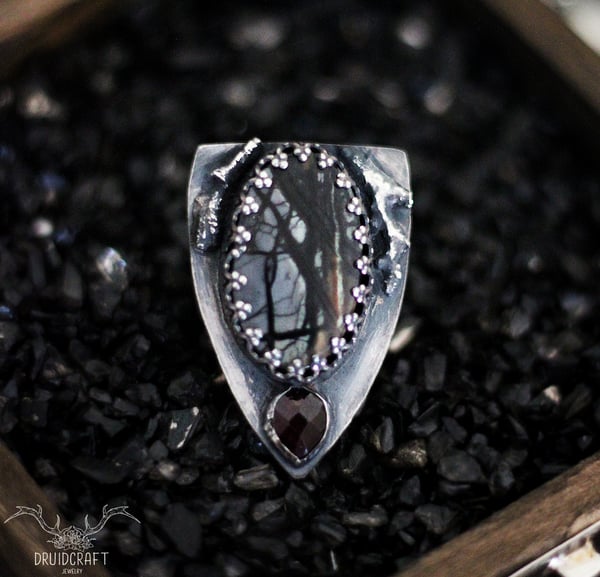 Image of Heart of Sorrow Ring Size 9