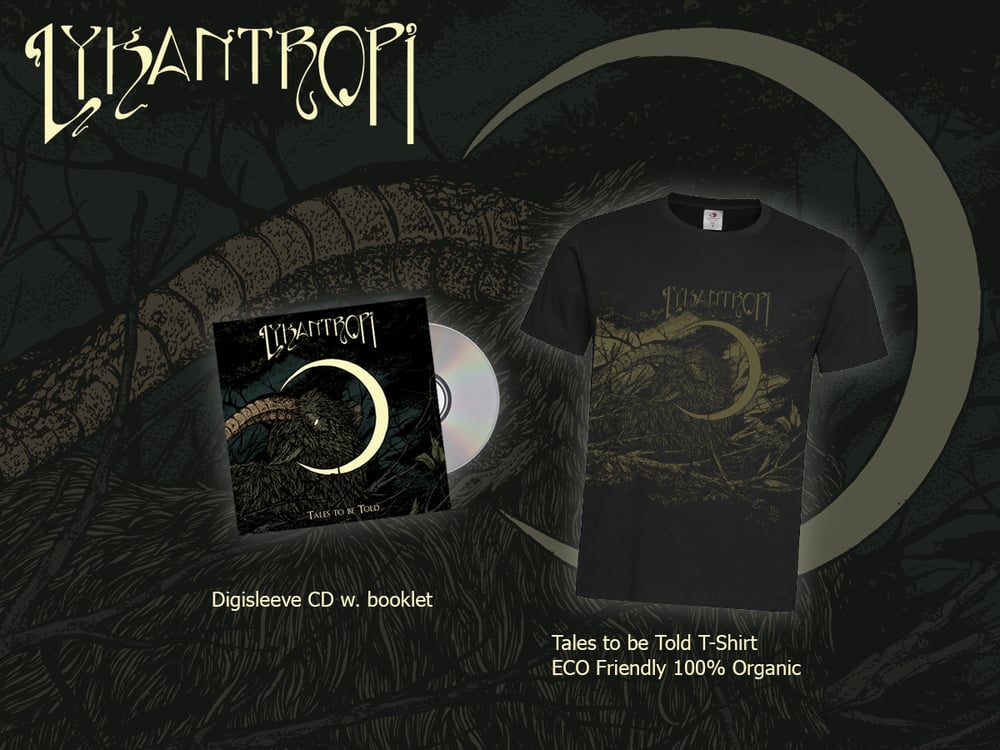 Image of Lykantropi - Tales to be Told (CD/T-Shirt)