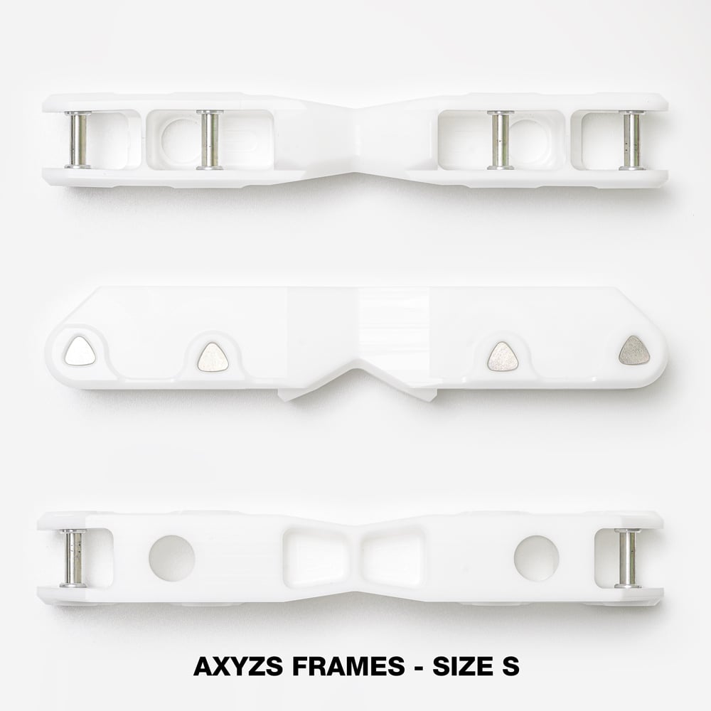 AxyzS Flat Frames - white