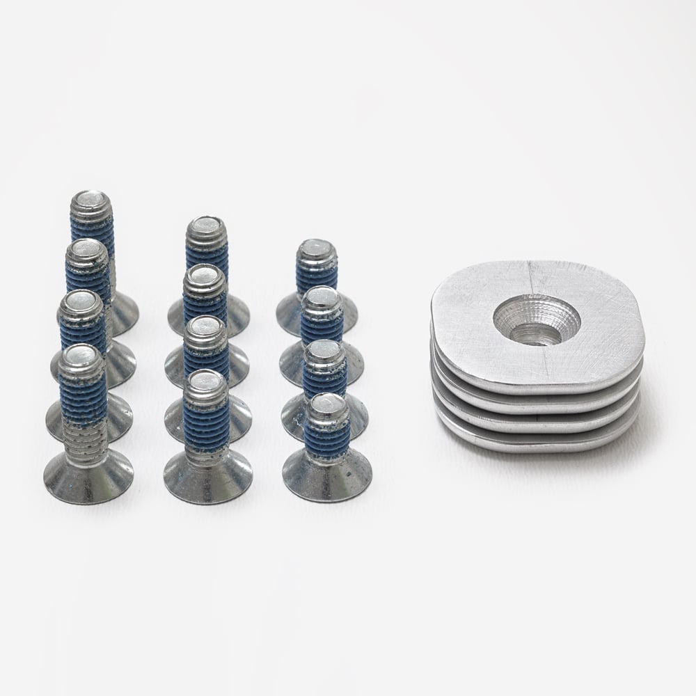 AxyzS Flat Frames - white